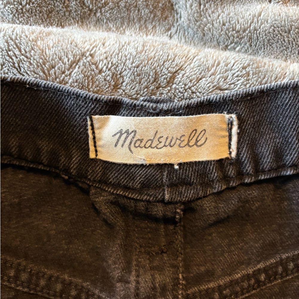 Madewell Black Denim Skirt - Picture 3 of 6
